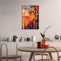 Wallity Cuadro Decorativo UV-416 Multicolor 50 x 70 cm